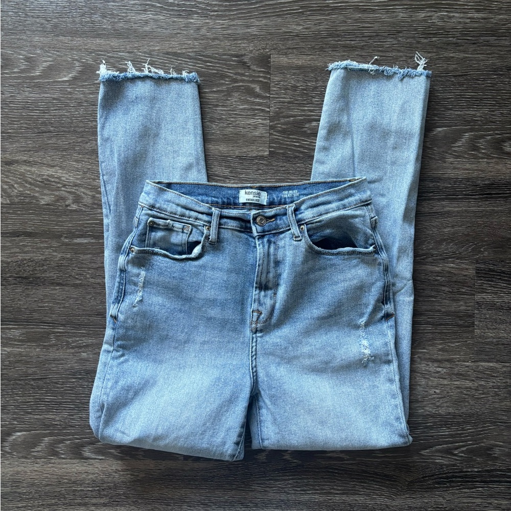 Kensie Light Blue Ankle Jeans